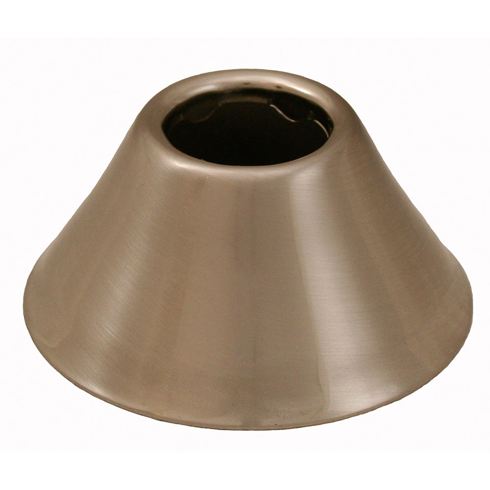Bell Escutcheon - Brushed Nickel - 1/2" IPS