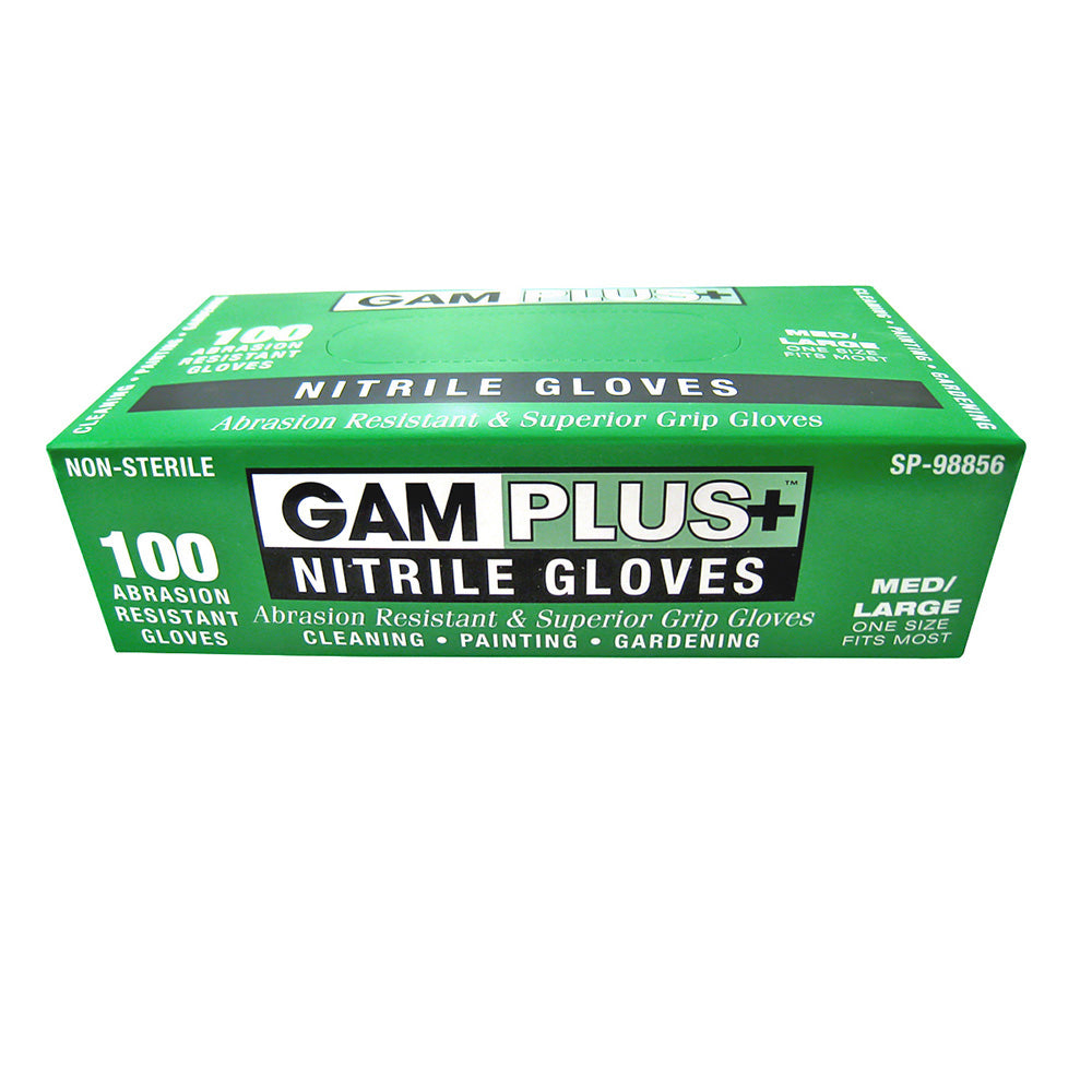 Jones Stephens™ G50230 Disposable Gloves, XL, Nitrile, Blue, 3 mil THK