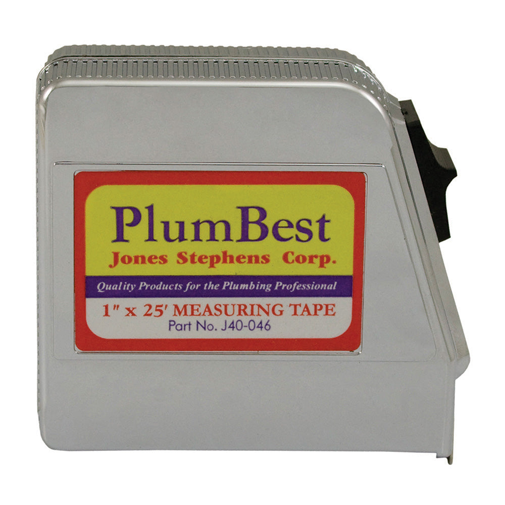 Locking Measuring Tape - 25 ft L x 1" W Blade