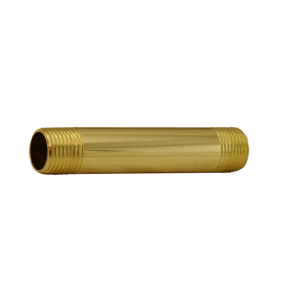 3/8" Pipe Nipple - Brass