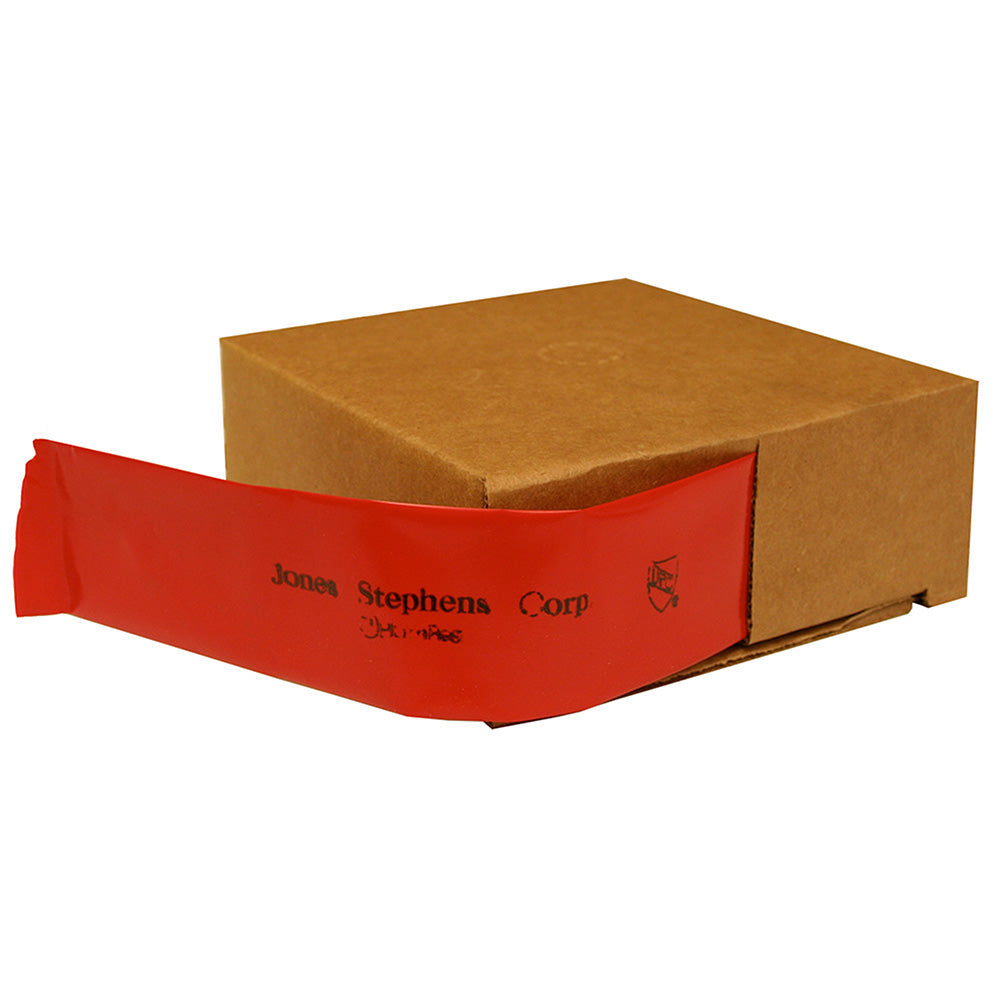 Jones Stephens™ S22001 Pipe Sleeve, 1/2 to 1 in Nominal, 200 ft L x 6 mil THK, Red, Domestic