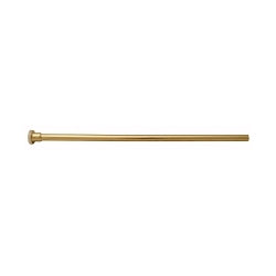 Jones Stephens™ S44003 Closet Supply Tube, 3/8 in, 12 in L, Polished Brass