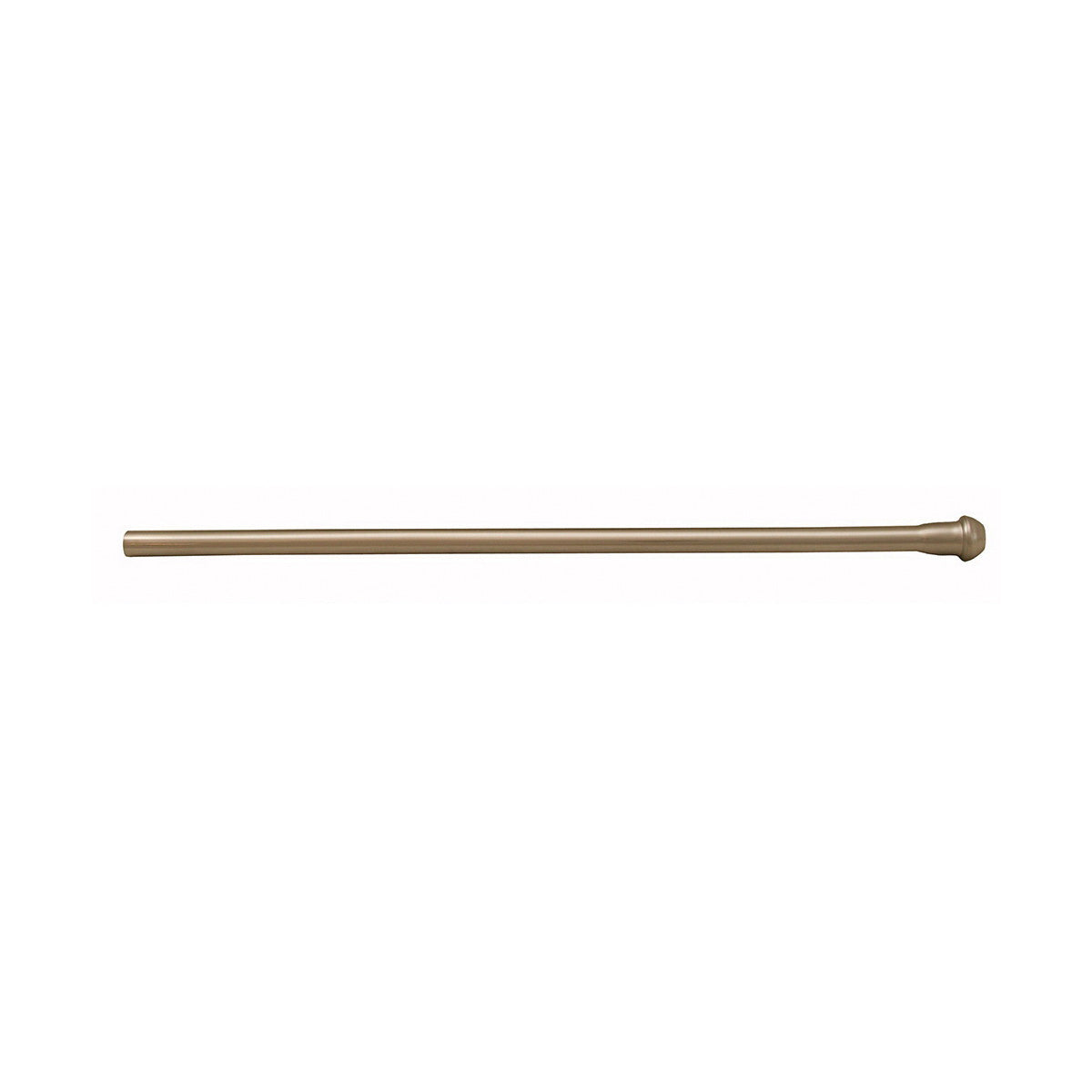 Jones Stephens™ S4401BN Lavatory Supply Tube, 3/8 in, 12 in L, Brushed Nickel