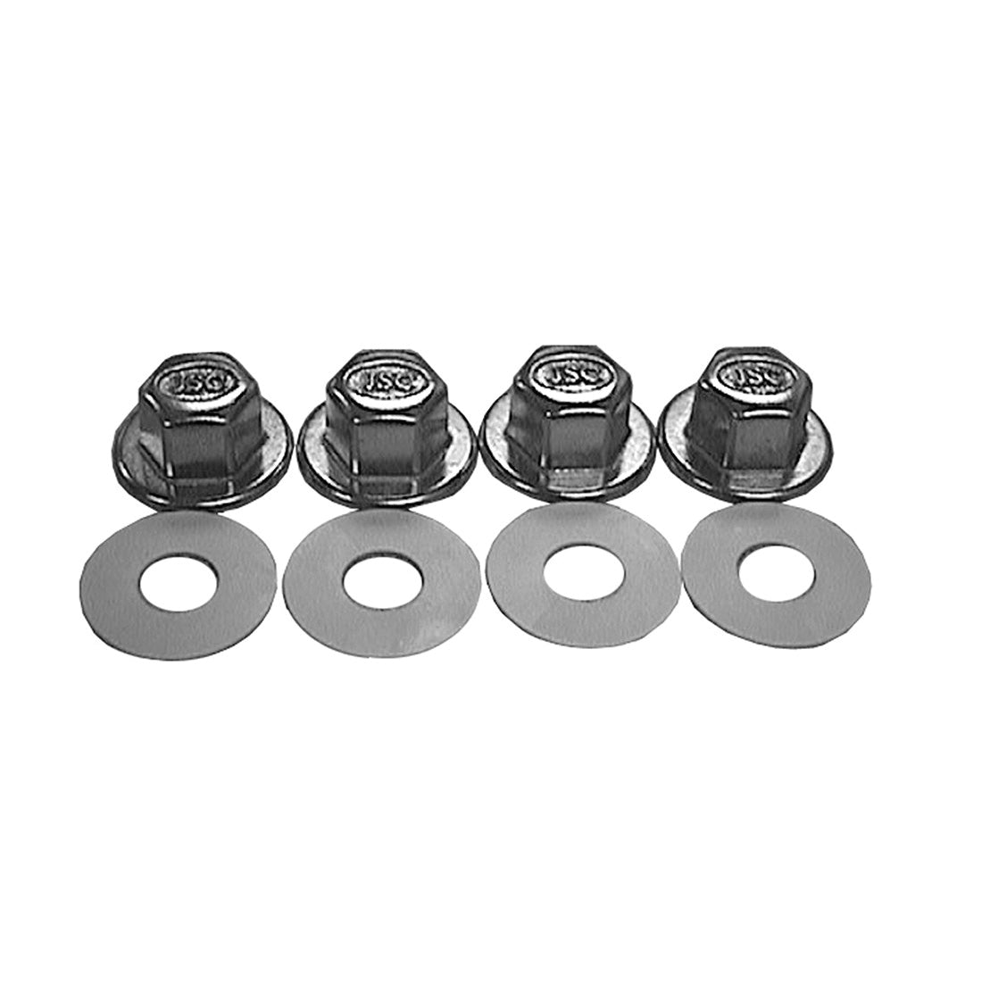 Jones Stephens™ C56100 Carrier Nut and Washer Set, 4 Pieces