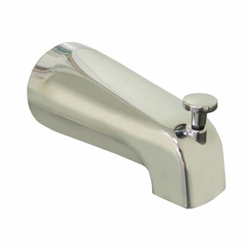 Jones Stephens™ D01001 Diverter Spout and Extension With Nose Connection, 1/2 in FNPT Connection, Zamak, Polished Chrome