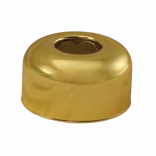 Jones Stephens™ E82150 Tubular Box Pattern Escutcheon, Steel, Polished Brass