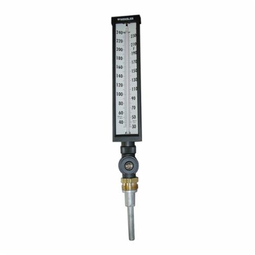 Jones Stephens™ J40505 Multi-Angle Thermometer, 30 to 240 deg F, +/- 1%