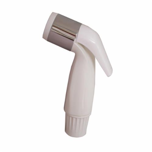 Jones Stephens™ Rinse-Quik® K53008 Spray Head With Chrome Ring, White Head, Domestic