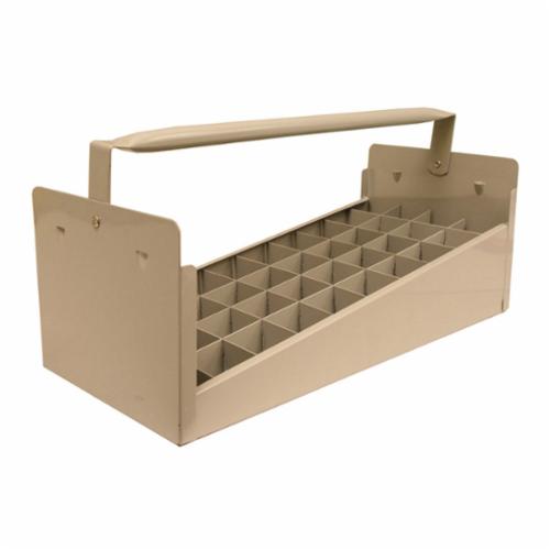 Jones Stephens™ N70050 Nipple Caddy Tray, 6-1/2 in H x 10-1/2 in W x 7 in D, Steel