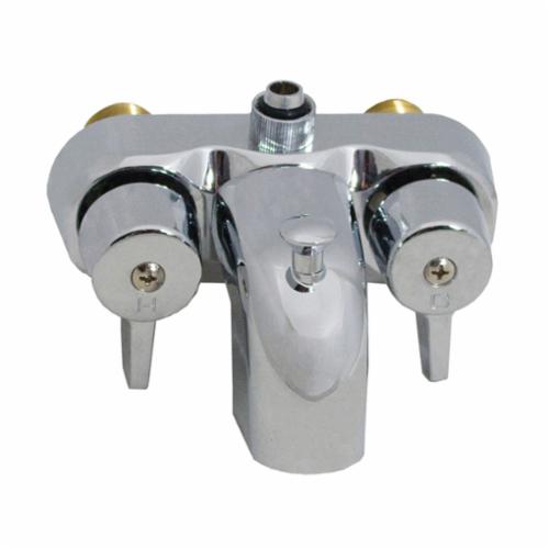 Jones Stephens™ S10080 Replacement Bathcock Assembly, For Use With Add-A-Shower Unit and S10-070/S10-072 Diverter, Polished Chrome, Residential