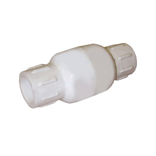1-1/2" In-Line Check Valve - PVC - Solvent