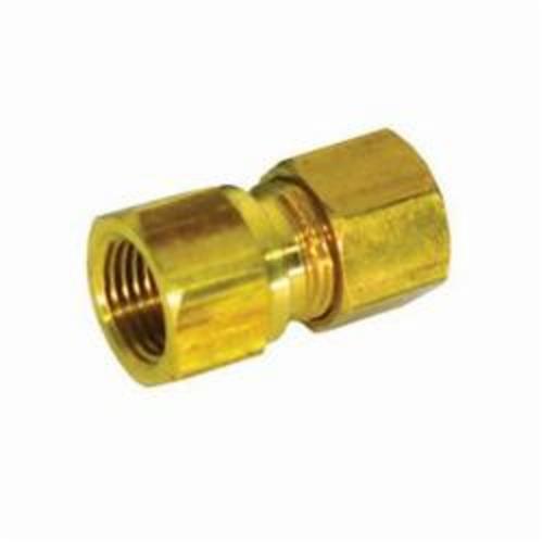 Jones Stephens™ PlumBest™ LTConnections™ C74053LF Style 66 Tube Union, 1/2 in Nominal, Compression x FNPT End Style, Brass