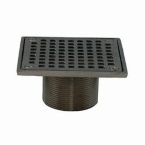 Shower Drain Spud with Strainer - 2"