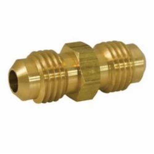 Jones Stephens™ PlumBest™ LTConnections™ F40025 Style 42 Tube Union, 3/8 in Nominal, Flare, Brass