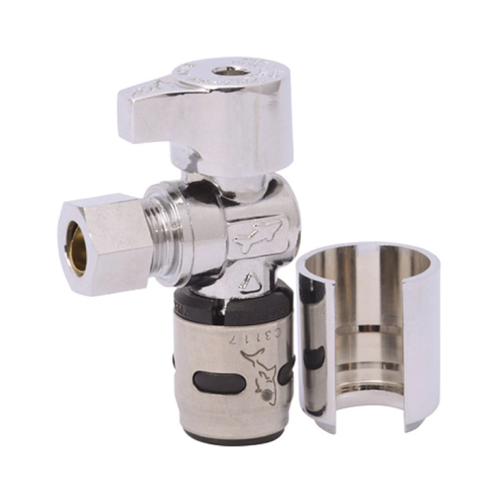 1/2 X 3/8 OD EVOPEX ANGLE STOP