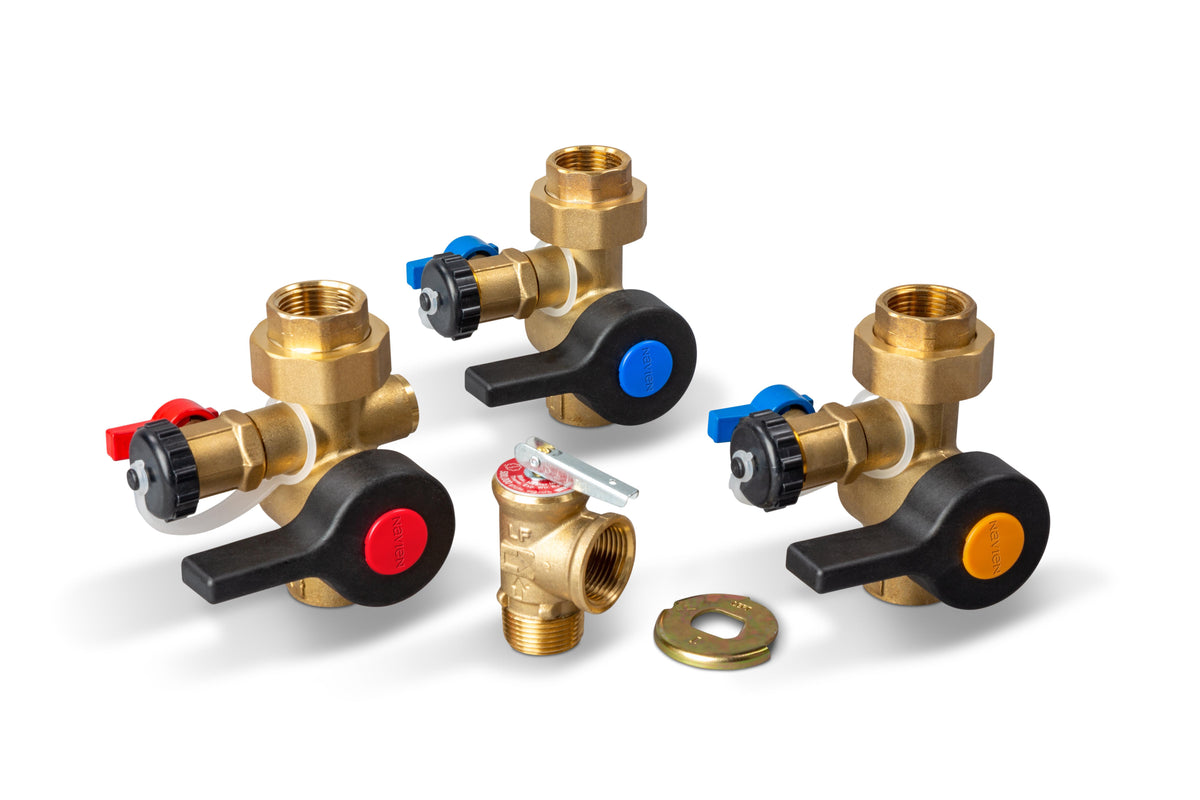KD Navien® GXXX002140 Replacement Part Valve, For Use With NPE-A Series Tankless Water Heater, 3/4 inch