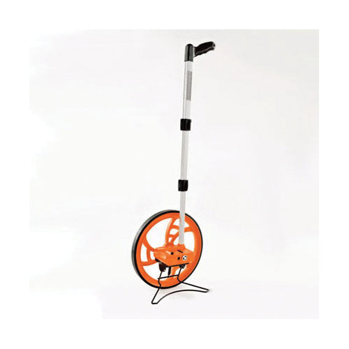 KESON® RR318N Contractor Grade Measuring Wheel, 9999 ft Measuring, 12-1/2 in Dia Wheel, 3 ft Wheel Circumference, Pistol Grip Handle, 38 in OAL