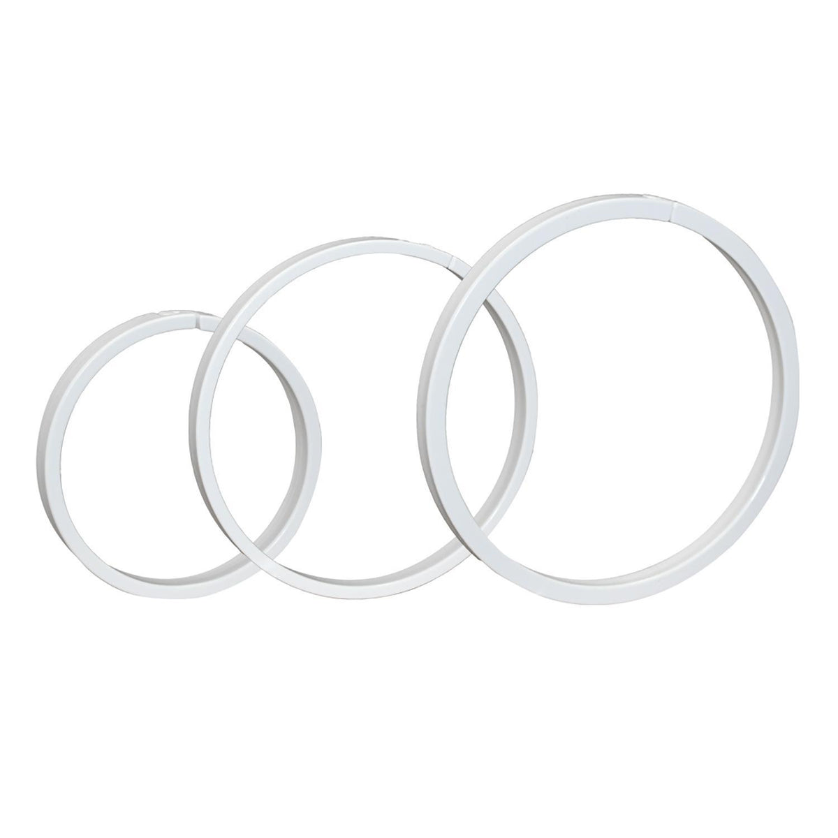 KING INNOVATION® Leak-B-Gone® 45055 3-Piece Assorted Leak Stopper Ring, 2 in, 3 in, 4 in Nominal, SCH 40/80, PVC, Import