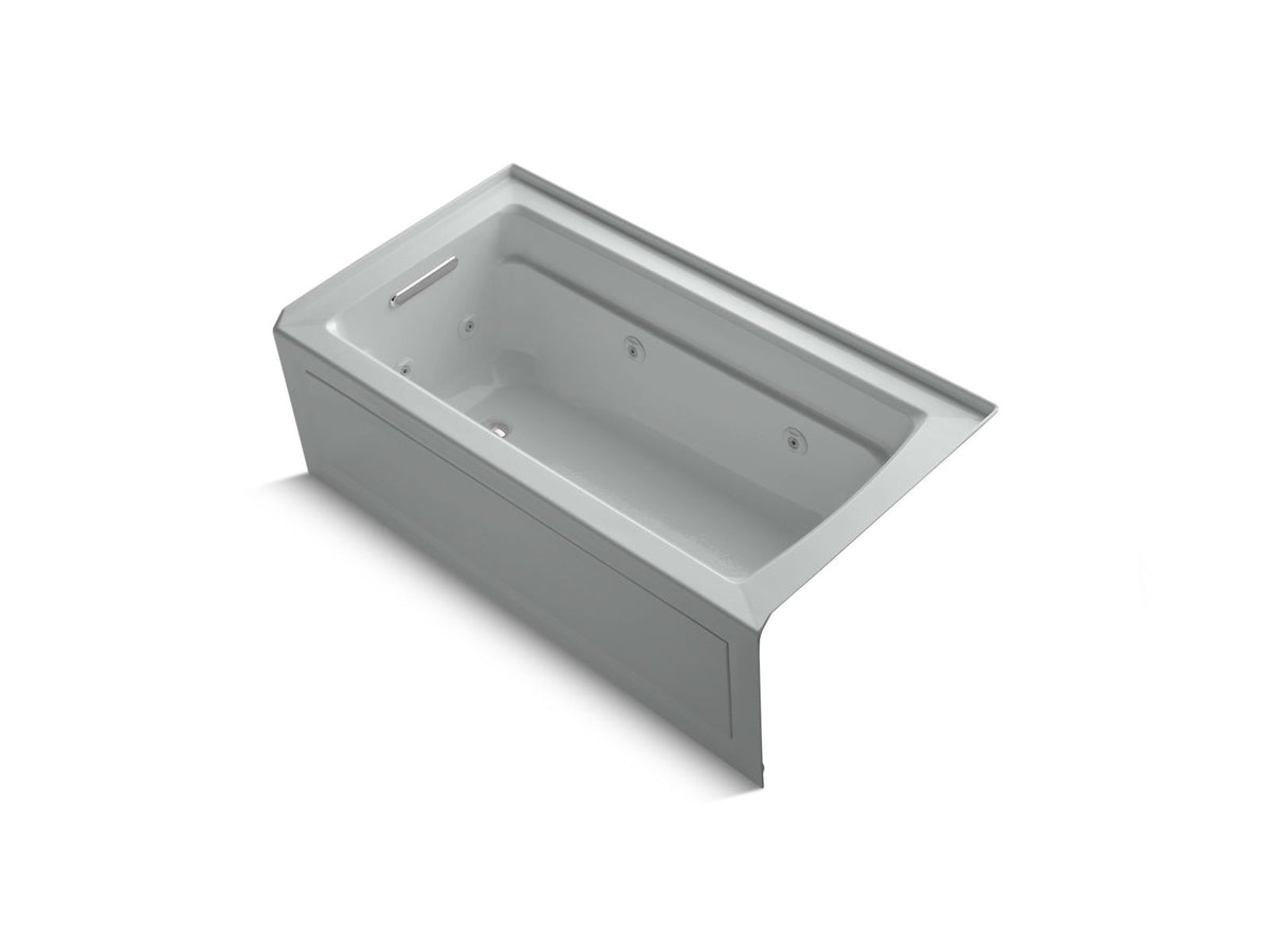 Archer Bathtub, With Integral Apron and Heater, Dune