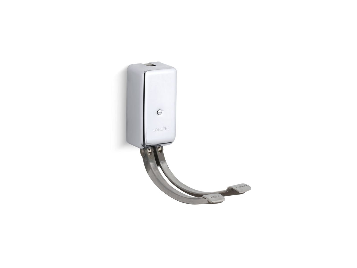 Wall Mount Double Foot Control - 3/8" NPT Thread - Brass