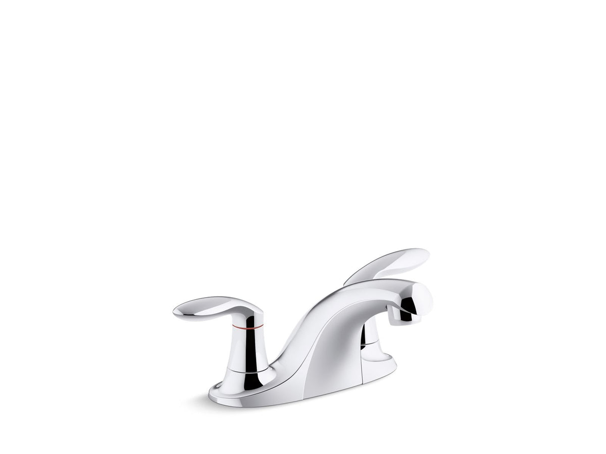 Coralais - Centerset Bathroom Sink Faucet - 4" H - 0.5 GPM