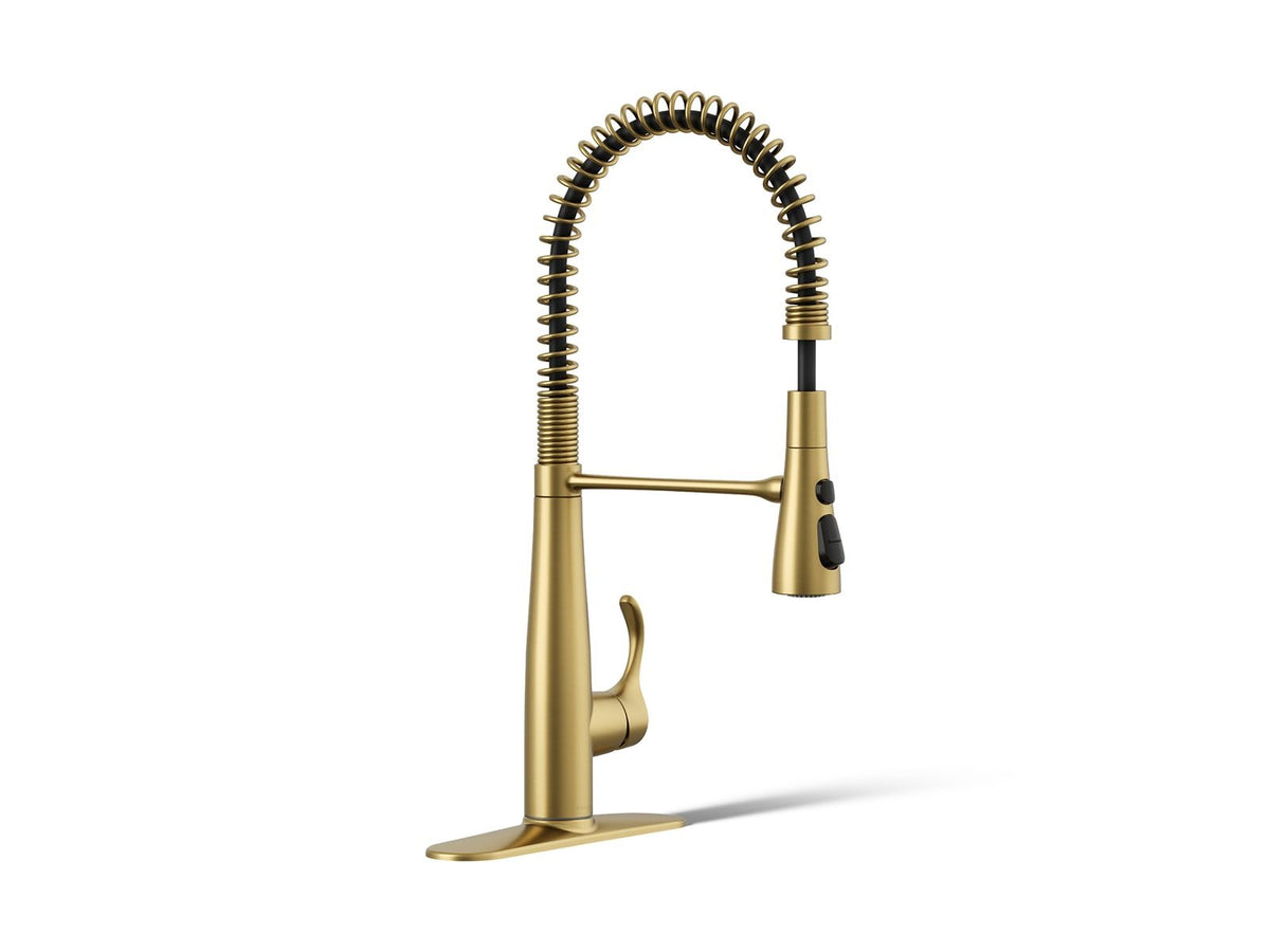 Simplice - Kitchen Sink Faucet - 10-1/2" W x 21-5/8" H