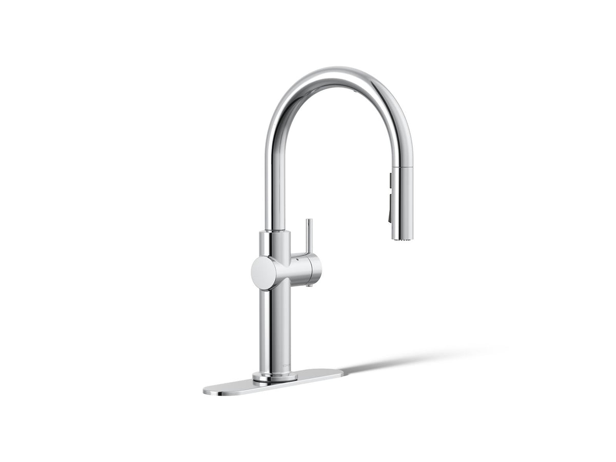 Crue - Pull-Down Kitchen Faucet - 3/8" - Deck Mount