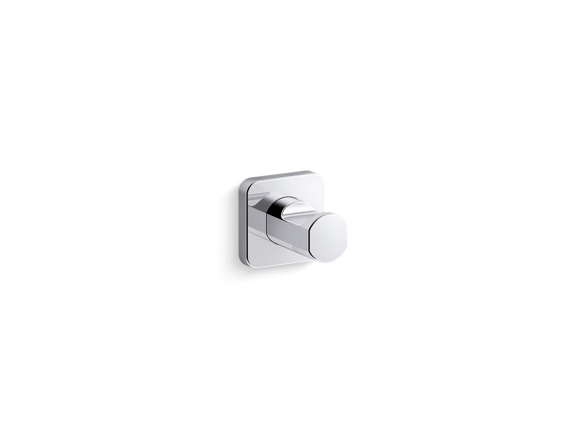 Parallel - Parallelв„ў Robe Hook - Polished Chrome - Zinc