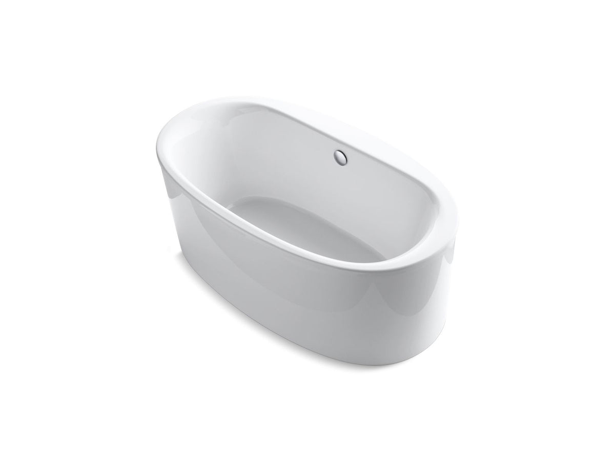 Sunstruck - Bathtub with Straight Shroud - White - Acrylic