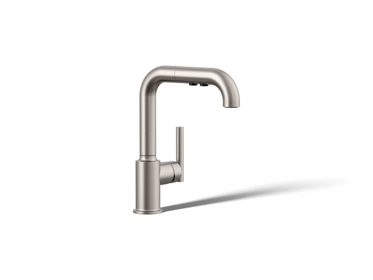 Purist - Kitchen Sink Faucet - 7" L x 2" W x 9-7/8" H