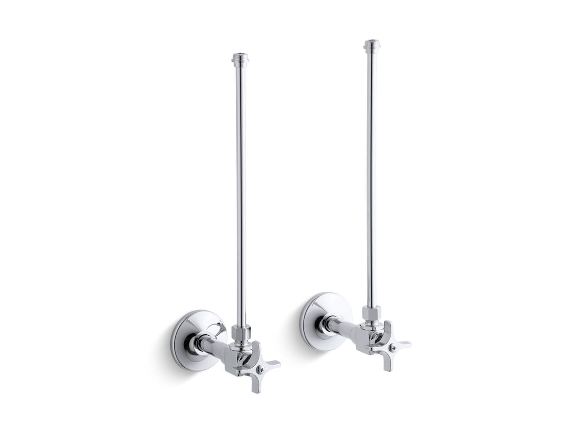 Angle - 3/8" Supply with Stop - NPT