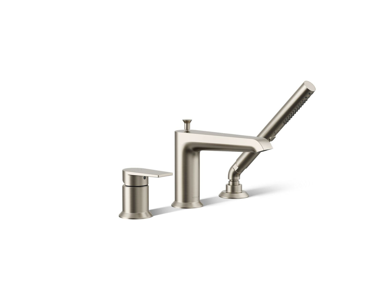 Hint - Bath Faucet - Vibrant Brushed Nickel - Deck Mount