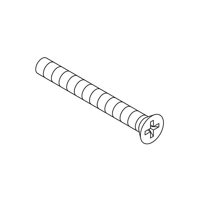 Screw - 45 mm L - M4