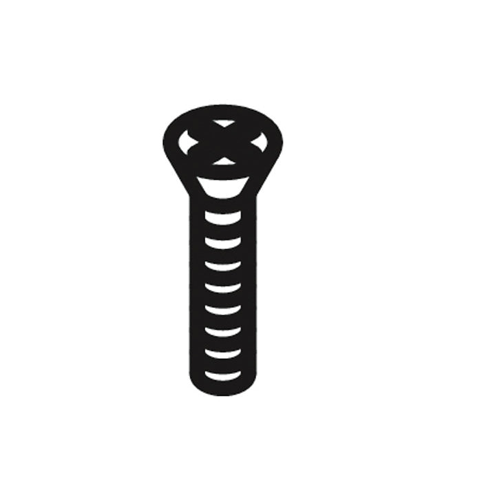 Screw - Polished Chrome - #8-32 Screw