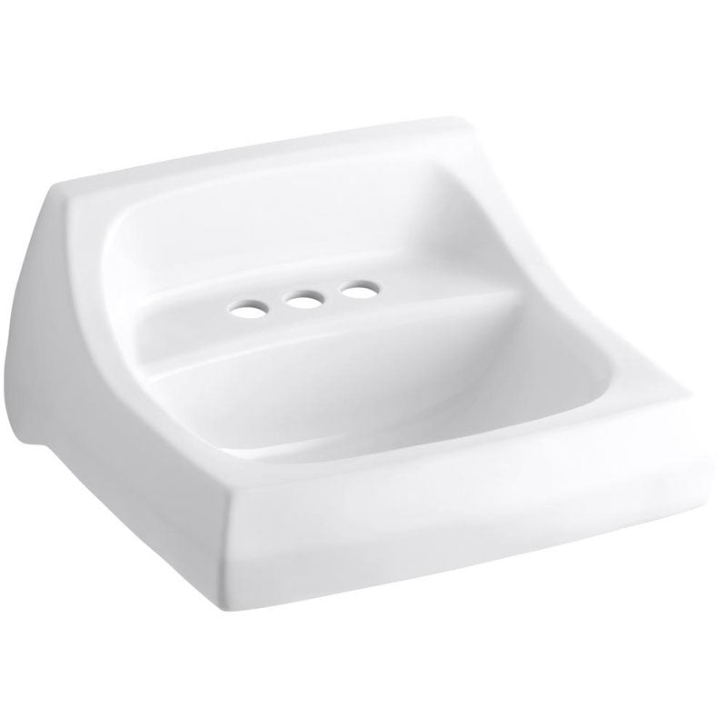KINGSTON 21X18 LAVATORY/4CC