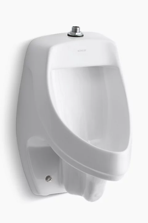DEXTER EL URINAL W/ REAR SPUD