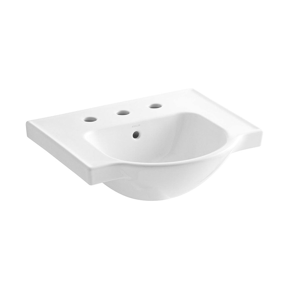 VEER W/S SINK BASIN 21", WH