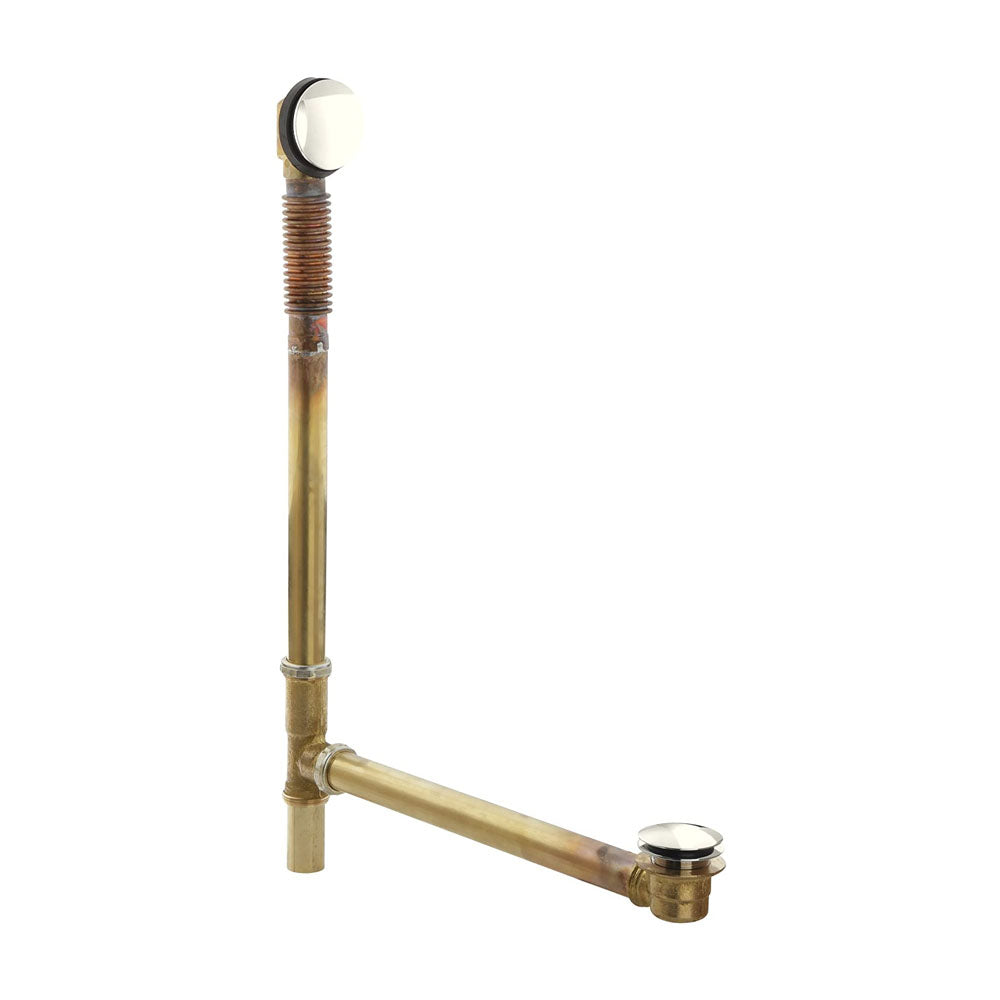 CLEARFLO BRASS TOE TAP BTH DRN