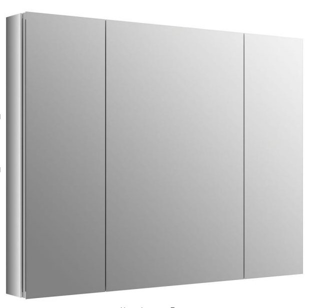 SLOW-CLOSE MIRROR CAB 40X30