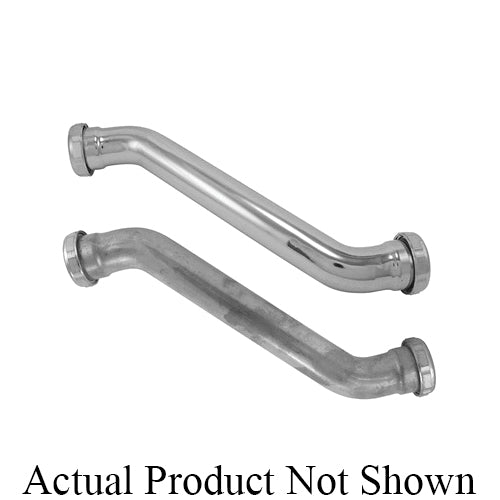 PlumbPak® 7037PCBN Tubular Double Offset, 1-1/4 in Pipe, 17 ga, Slip Joint Connection, Brass, Import