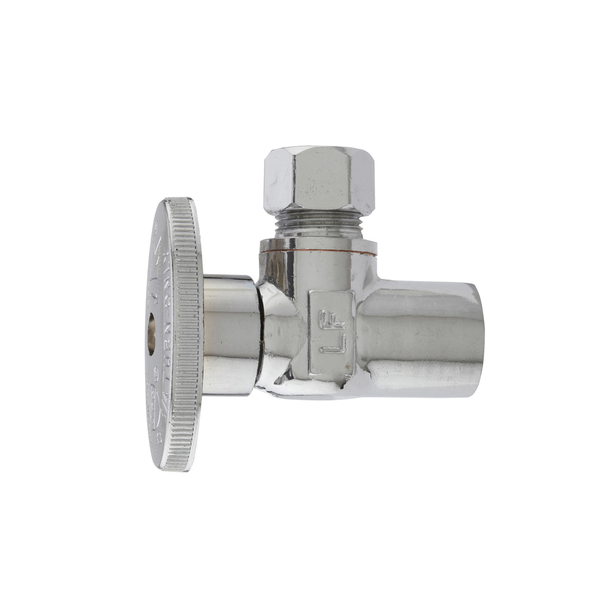 1/2 x 3/8" 1/4 Turn Heavy Duty Angle Supply - Stop Valve