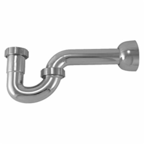 PlumbPak® 400CPDFK P-Trap With SCH 40/STD Marvel PVC Connector, 1-1/2 in Inlet x 1-1/2 in Outlet, PVC, Import