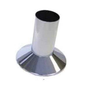 Kissler 42-0653 Escutcheon, For Use With Harcraft, 1-1/8 in ID x 2-7/8 in OD, 2-5/8 in H