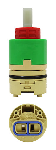 Kissler 46-7018 Single Lever Cartridge, For Use With Gerber Faucets, Import