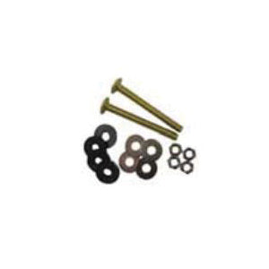 Kissler 68-7320 Tank to Bowl Bolt Set, For Use With Toilet Tank Levers/Actuators, Solid Brass