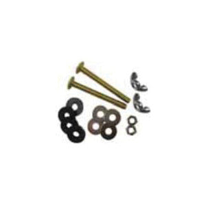 Kissler 68-7321 Heavy Duty Tank to Bowl Bolt Set, For Use With Toilet Tank Levers/Actuators, Solid Brass