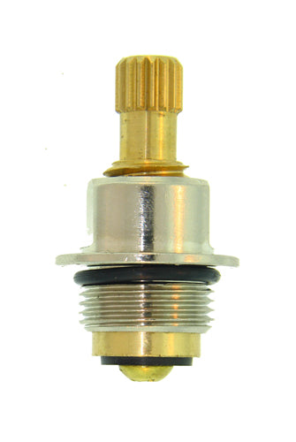 Kissler AB711-1530H Compression Righthand Hot Stem Unit, 1-5/8 in L, For Use With American Standard Faucets, 16 Point, B-12 Broach Style, Ceramic