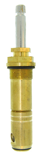 Kissler 723-0312H Compression Righthand Hot Shower Stem Unit Only, 5-1/2 in L, For Use With American Standard Faucets, 22 Point, B-8 Broach Style