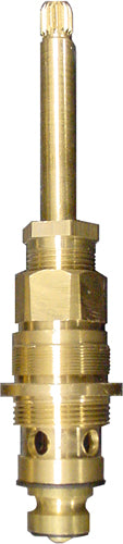 Kissler 723-0565 Compression Diverter Stem Unit, 5-13/16 in L, For Use With Gerber Faucets, 16 Point, B-18 Broach Style