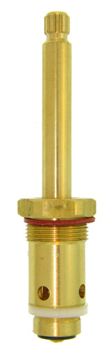 Kissler 723-9904 Compression Faucet Diverter Stem Unit, 4-5/8 in L, For Use With Crane-Repcal Faucets, 12 Point, B-31 Broach Style